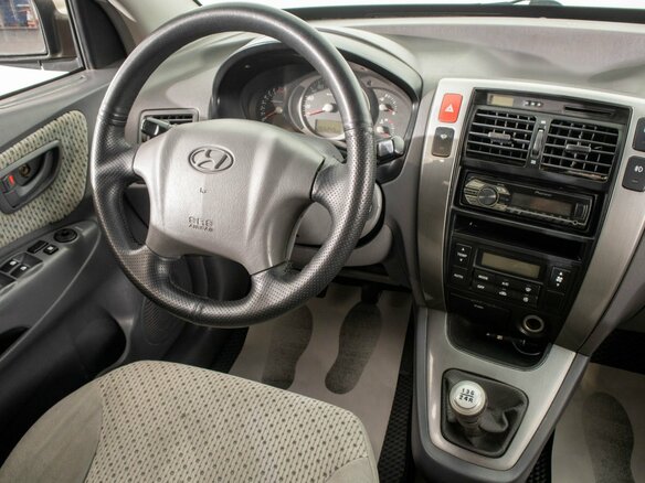2005 Hyundai Tucson I, серый, 709000 рублей - вид 13