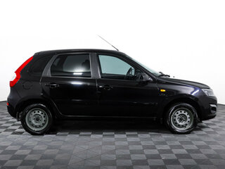 2014 Lada (ВАЗ) Kalina II, чёрный, 574200 рублей, вид 4