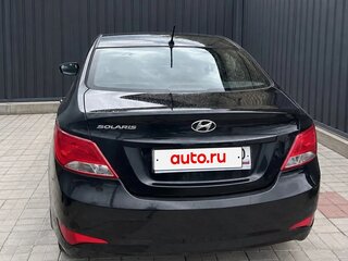 2016 Hyundai Solaris I Рестайлинг, чёрный, 1000000 рублей, вид 4