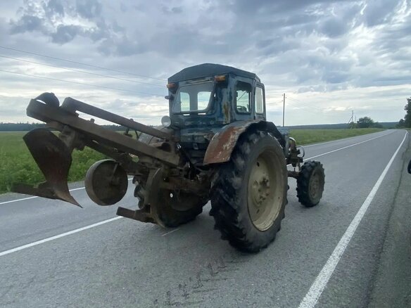 1992 ЛТЗ Т-40АМ, голубой, 250000 рублей - вид 6