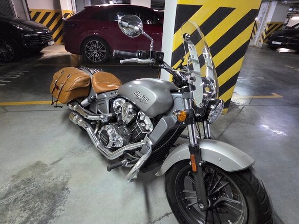 2015 Indian Scout, серый, 2000000 рублей - вид 8