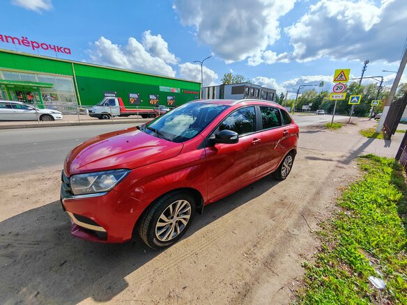 2021 Lada (ВАЗ) XRAY I, красный - вид 4