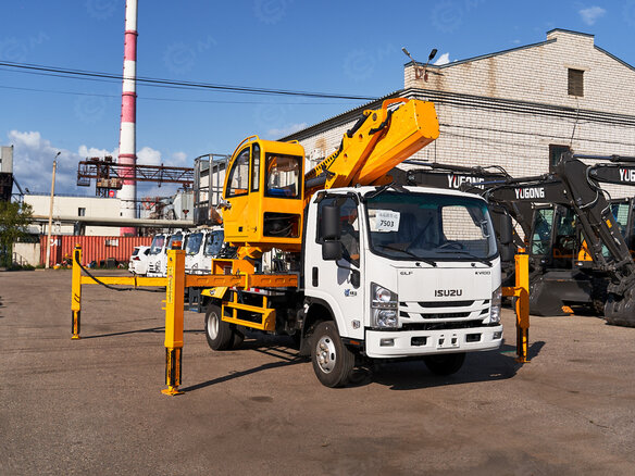 2026 Isuzu Автовышки, жёлтый, 5894688 рублей - вид 7