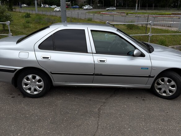 2002 Peugeot 406 I Рестайлинг, серебристый, 270000 рублей - вид 8