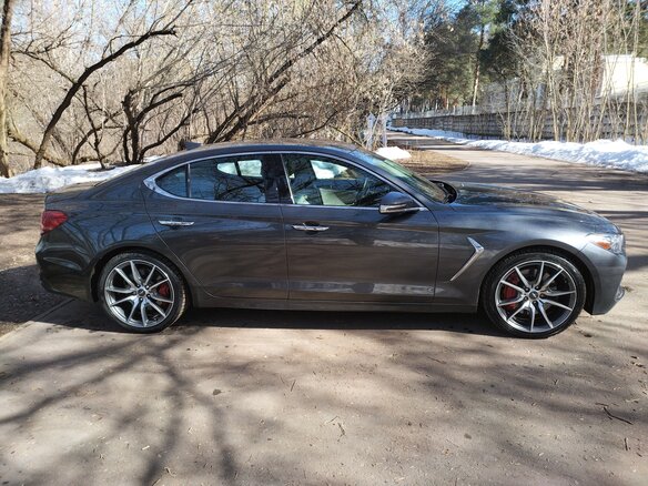 2019 Genesis G70 I, серый, 2280000 рублей - вид 8