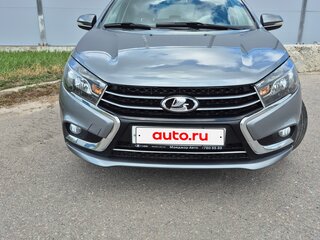 2016 Lada (ВАЗ) Vesta I, серый, 750000 рублей, вид 2