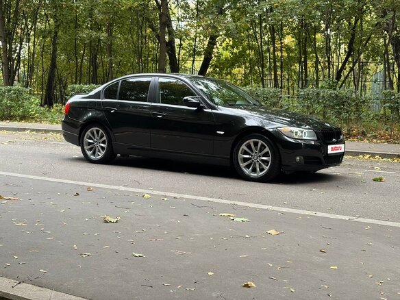 2011 BMW 3 серии 318i V (E90/E91/E92/E93) Рестайлинг, чёрный, 950000 рублей - вид 7