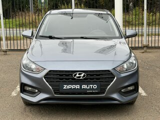 2017 Hyundai Solaris II, серый, 939000 рублей, вид 2