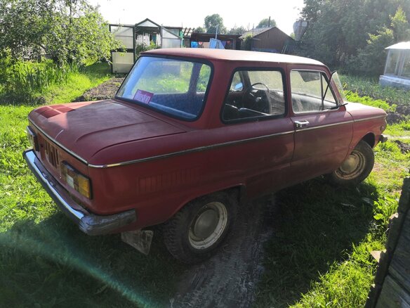 1994 ЗАЗ 968 М, красный, 30000 рублей - вид 5