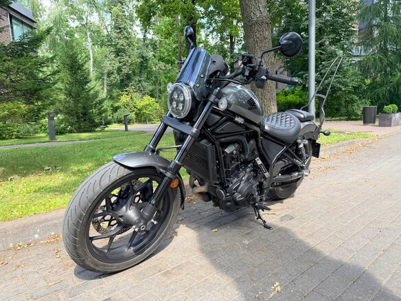 2023 Honda CMX 1100 Rebel, серый, 1050000 рублей - вид 5