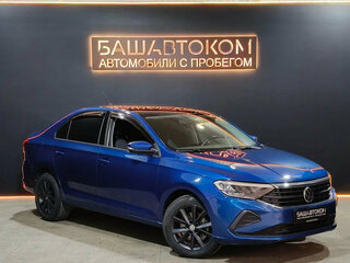 2021 Volkswagen Polo VI, синий, 1549000 рублей, вид 3