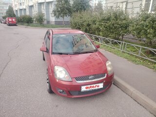 2006 Ford Fiesta Mk5, пурпурный, 210000 рублей, вид 2