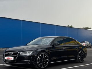 2015 Audi A8 Long III (D4) Рестайлинг, чёрный, 3499999 рублей, вид 1