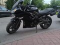 2009 Kawasaki ER-6F (Ninja 650R), чёрный, 470000 рублей - вид 1