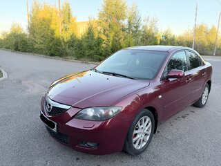 2008 Mazda 3 4-speed I (BK) Рестайлинг, красный, 470000 рублей, вид 1