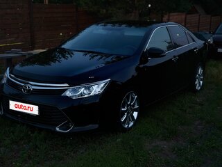 2014 Toyota Camry VII (XV50) Рестайлинг, чёрный, 2100000 рублей, вид 1