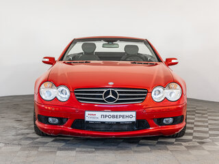 2004 Mercedes-Benz SL-Класс 350 V (R230), красный, 1882960 рублей, вид 2