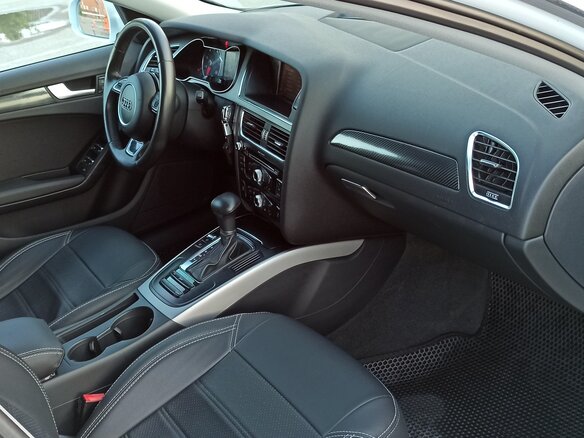 2012 Audi A4 IV (B8) Рестайлинг, белый, 1400000 рублей - вид 11