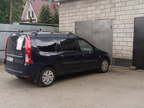2010 Dacia Logan I, синий, 415000 рублей - вид 2