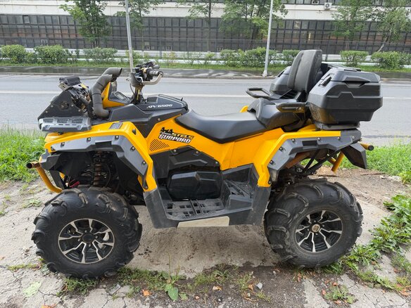2021 Stels ATV-650 Guepard Trophy, жёлтый, 680000 рублей - вид 14