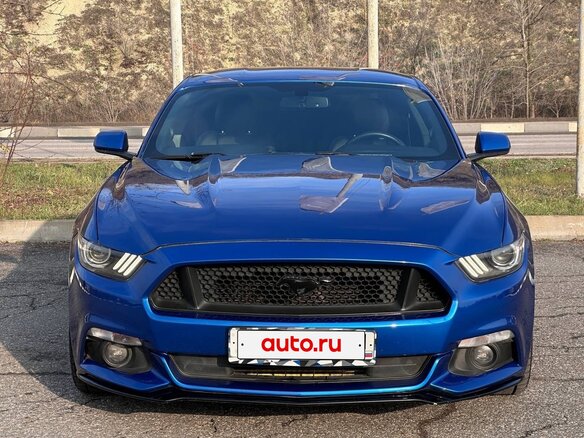 2016 Ford Mustang VI, синий, 2380000 рублей - вид 1
