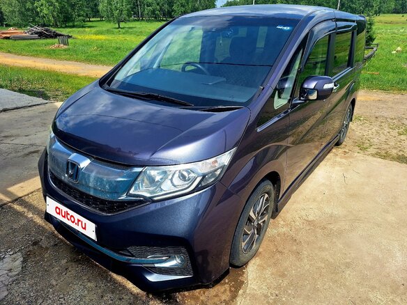 2015 Honda Stepwgn Spada V, фиолетовый, 1790000 рублей