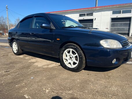 2011 Kia Spectra I Рестайлинг 2, синий, 379000 рублей, вид 2