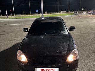 2010 Lada (ВАЗ) Priora I, чёрный, 190000 рублей, вид 1