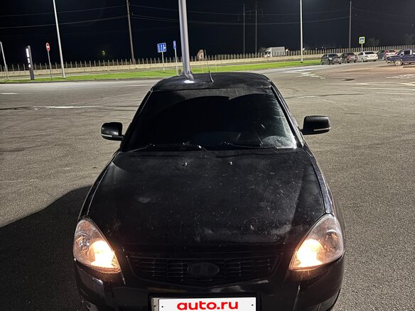 2010 Lada (ВАЗ) Priora I, чёрный, 190000 рублей
