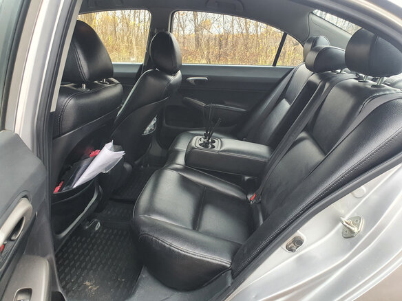 2008 Honda Civic VIII, серебристый, 800000 рублей - вид 8