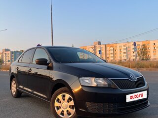 2017 Skoda Rapid I, чёрный, 1300000 рублей, вид 4