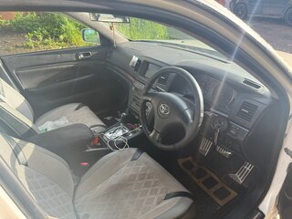 2002 Toyota Mark II Blit IX (X110), белый, 550000 рублей, вид 5
