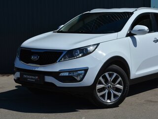 2015 Kia Sportage III Рестайлинг, белый, 1399888 рублей, вид 1