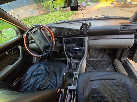 1995 Audi A6 I (C4), синий - вид 7