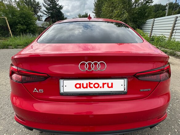 2019 Audi A5 II (F5), красный - вид 3