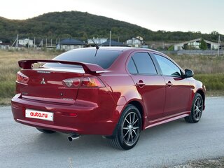 2007 Mitsubishi Lancer X, красный, 600000 рублей, вид 4