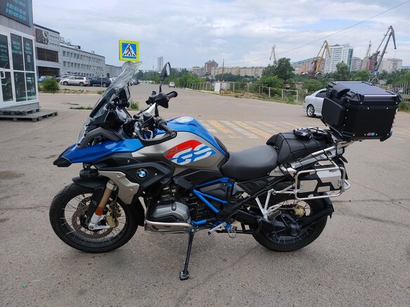 2017 BMW R 1200 GS, синий, 1400000 рублей - вид 9