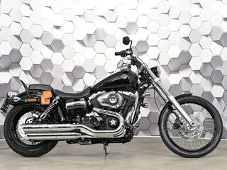 2013 Harley-Davidson Dyna Wide Glide, чёрный, 879000 рублей, вид 3