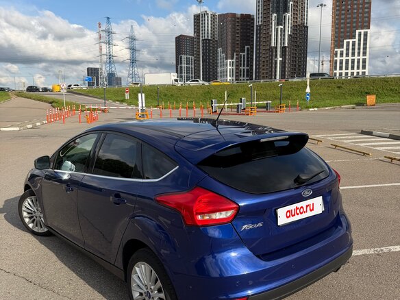 2015 Ford Focus III Рестайлинг, синий - вид 5