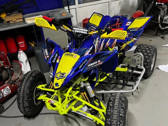 2008 Suzuki QuadRacer LT-R450, синий, 500000 рублей