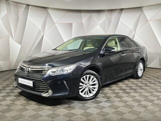 2015 Toyota Camry VII (XV50) Рестайлинг, чёрный, 2059000 рублей, вид 1