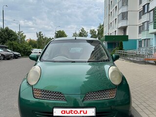2003 Nissan March III (K12), зелёный, 350000 рублей, вид 2