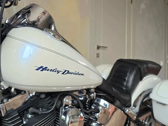 2004 Harley-Davidson Softail Deuce, белый, 990000 рублей - вид 12