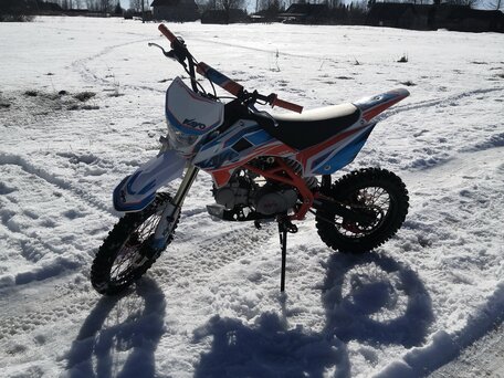 2023 Kayo Basic TT125, белый, 75000 рублей, вид 2
