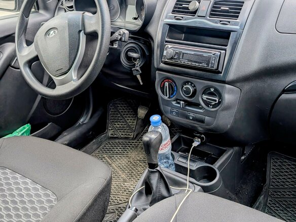 2024 Lada (ВАЗ) Granta I Рестайлинг, чёрный, 659000 рублей - вид 5