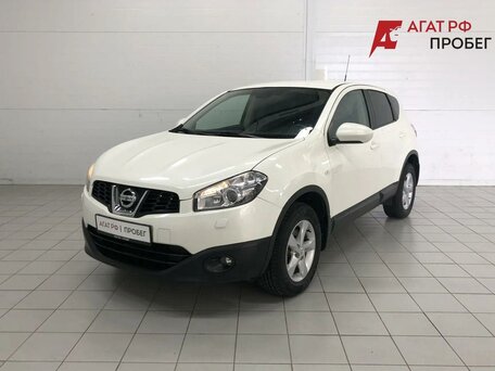 2013 Nissan Qashqai I Рестайлинг, белый, 1290000 рублей, вид 1