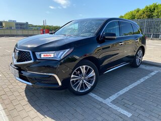2018 Acura MDX III Рестайлинг 2, чёрный, 2200000 рублей, вид 4