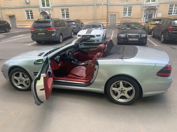 2003 Mercedes-Benz SL-Класс AMG 55 AMG II (R230), серый, 4000000 рублей - вид 8