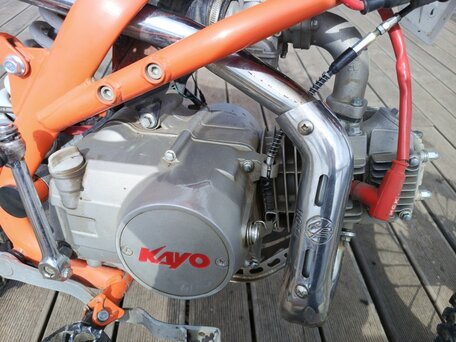 2024 Kayo Basic TT125, оранжевый, 70000 рублей, вид 2