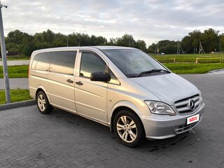 2011 Mercedes-Benz Vito 113 CDI L3 II (W639) Рестайлинг, серебристый, 1890000 рублей, вид 2